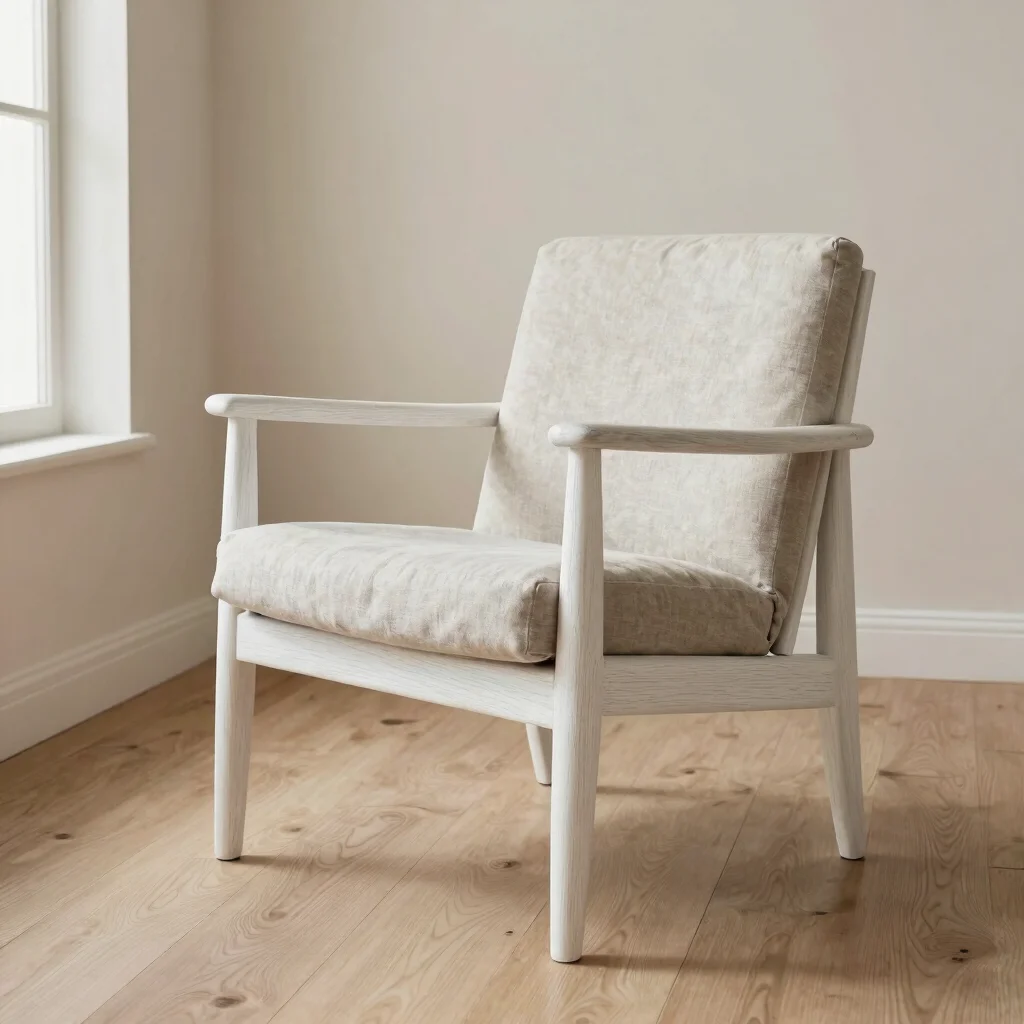 Form Oak Lounge Chair